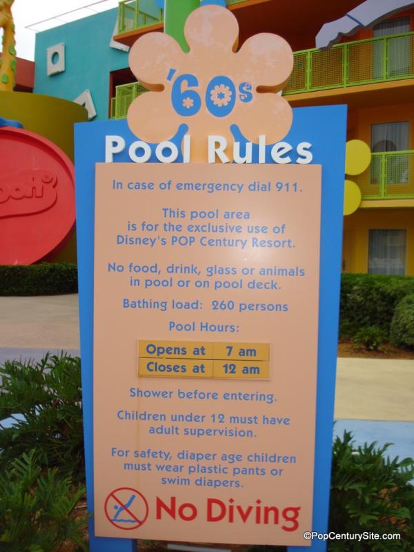 Pool Rules